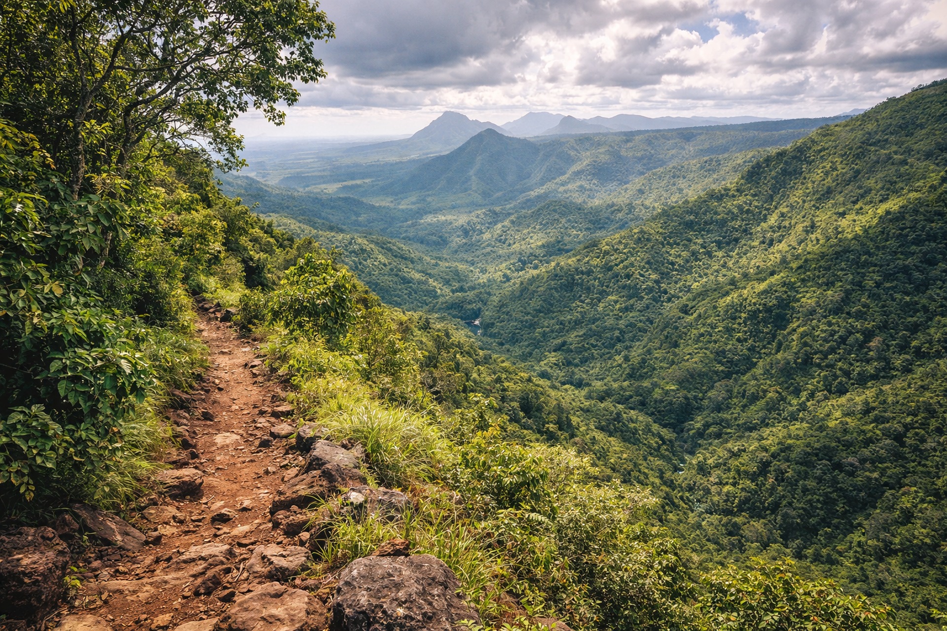 Black River Gorges hikes