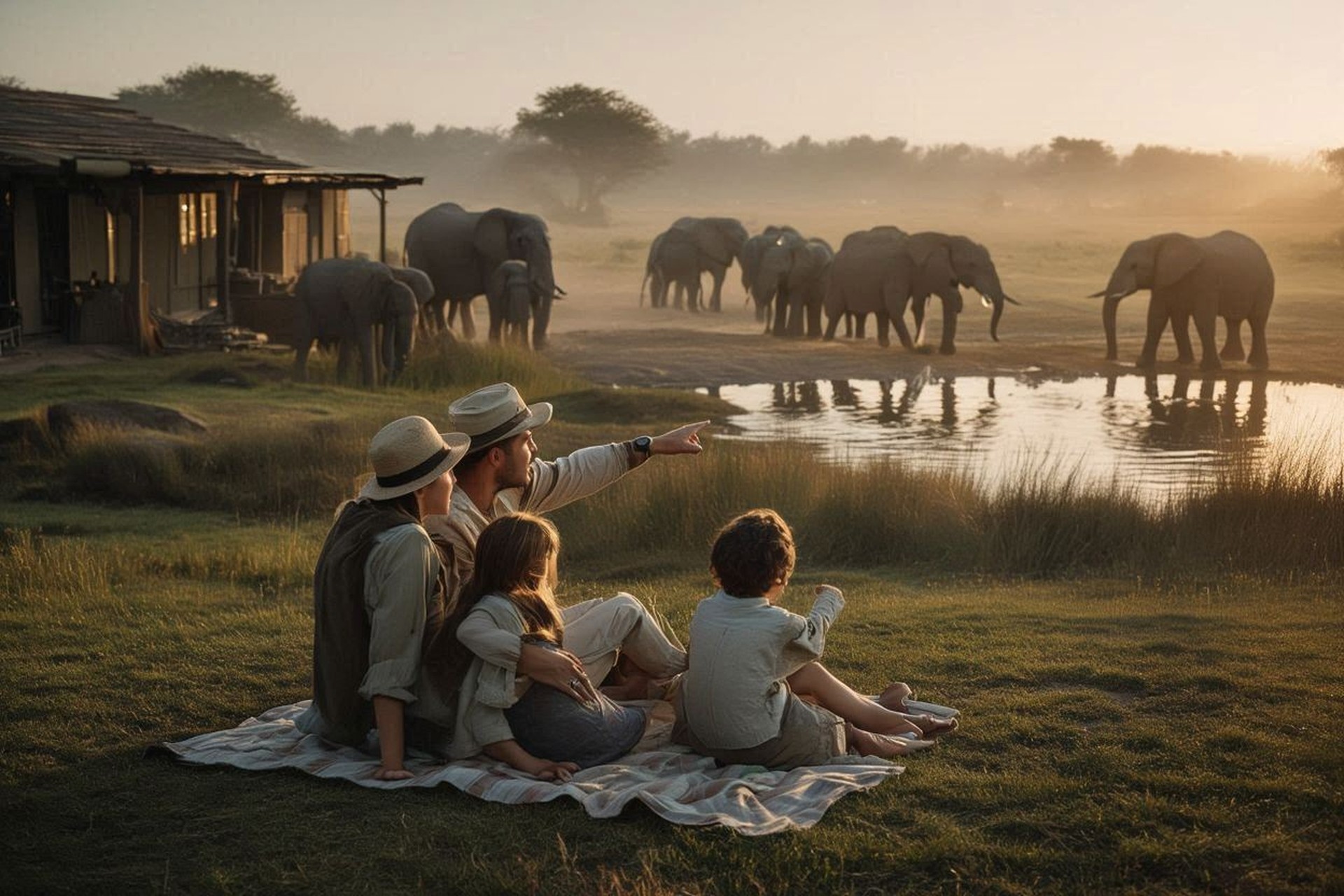 Malaria‑free family safaris
