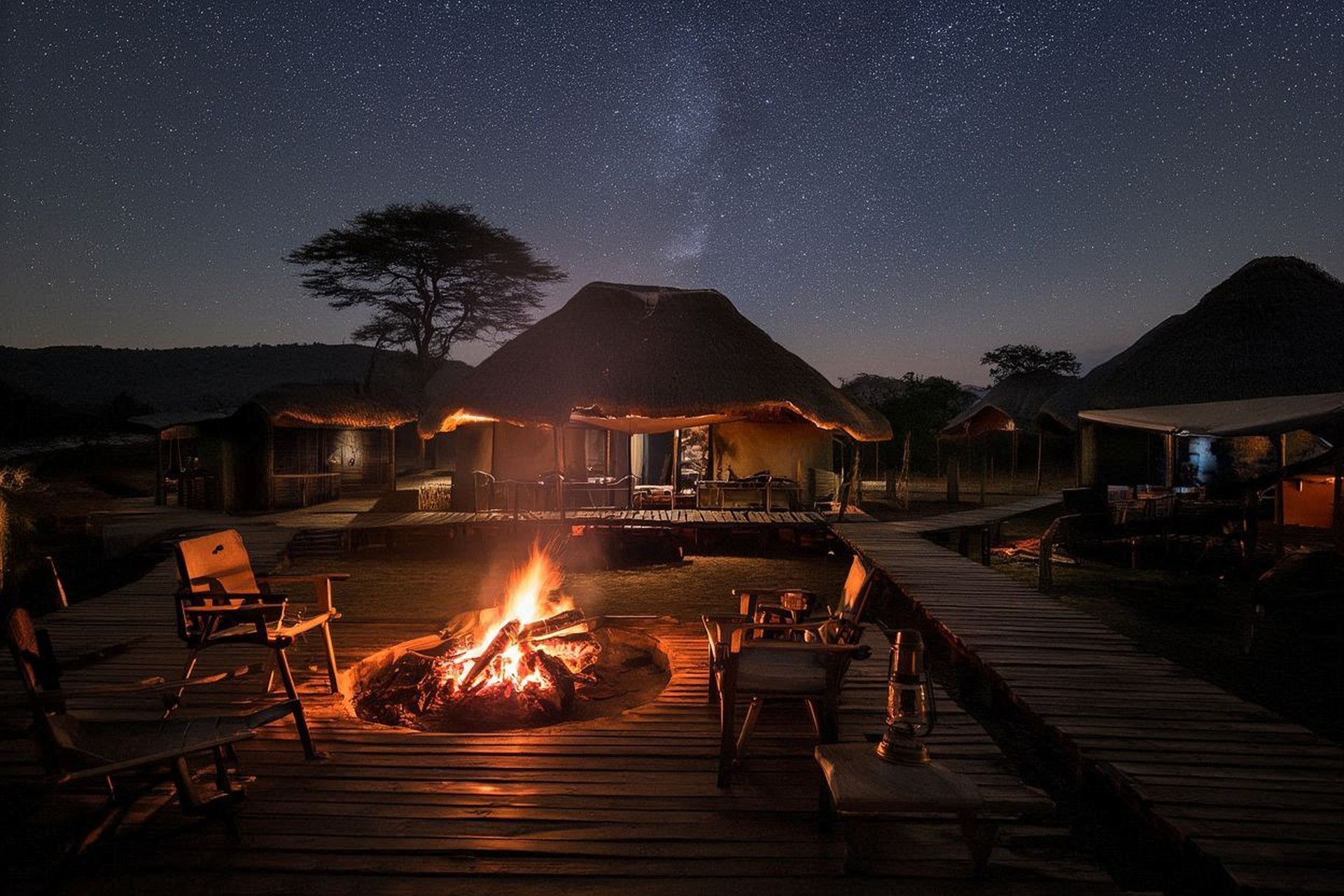 Authentic bush camps